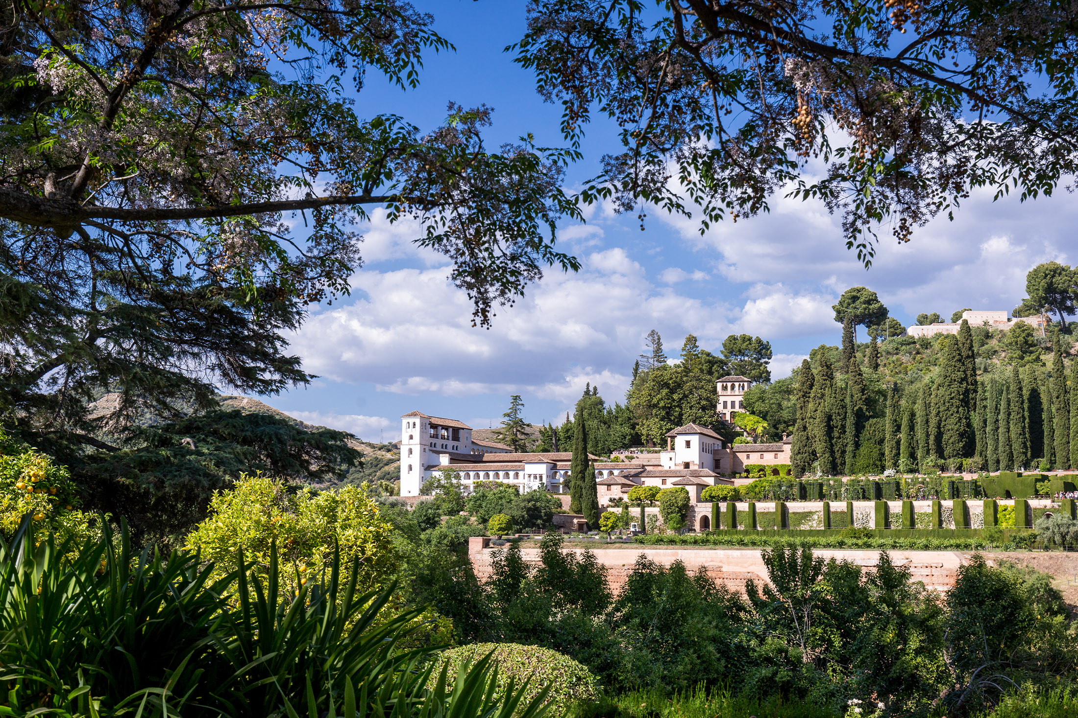 Parador de Granada inside the Alhambra complex, one of the most exclusive Paradores in Spain set within historic palace gardens.