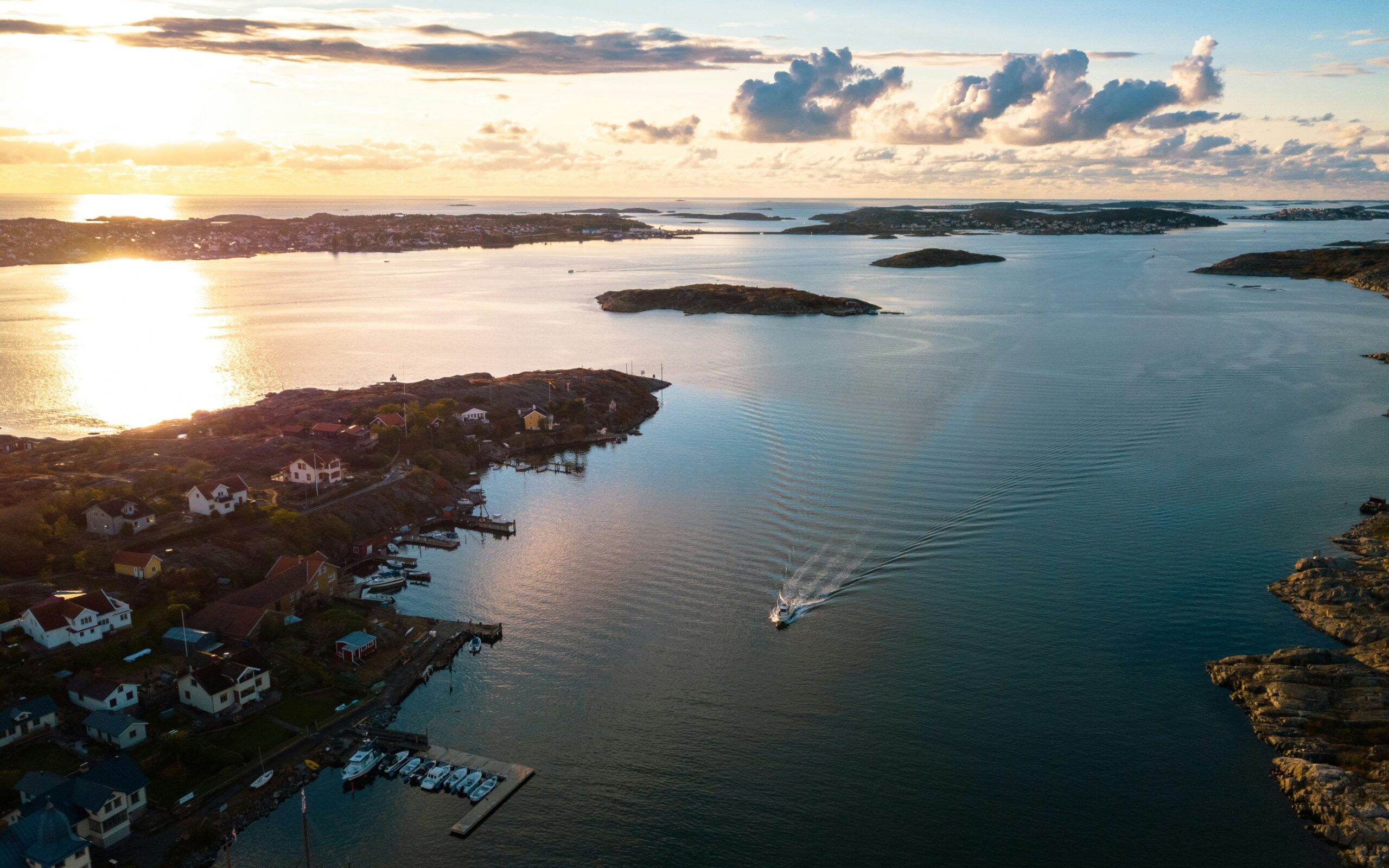Pine covered islands and calm Baltic waters in the Stockholm Archipelago, a peaceful highlight in this Scandinavia Travel Guide.